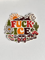 "Fuck ICE" Bold Political Protest Sticker