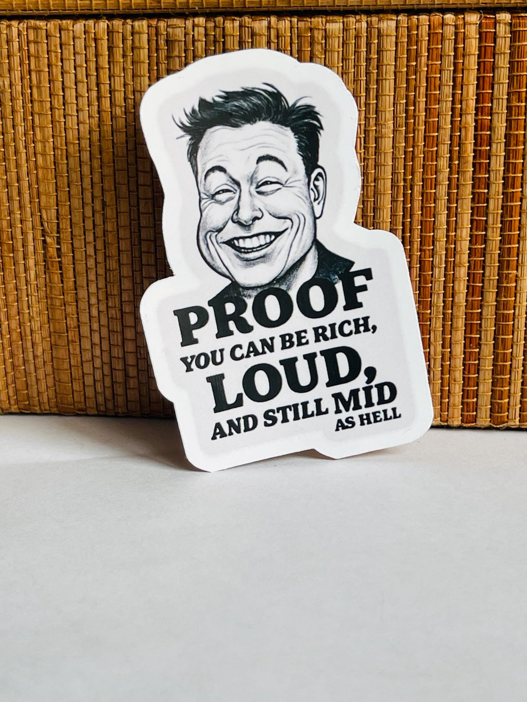 "Not Xactly, Elon" Anti Elon Musk Meme Sticker Set for Activists & Satire Fans