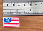Mini Anti-Trump Stickers American Flag Bold Statement